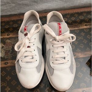 Prada Americas Cup sneakers in box